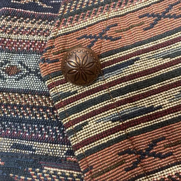 Vintage 80s/90s South Western Style Vest - Picture 6 of 9